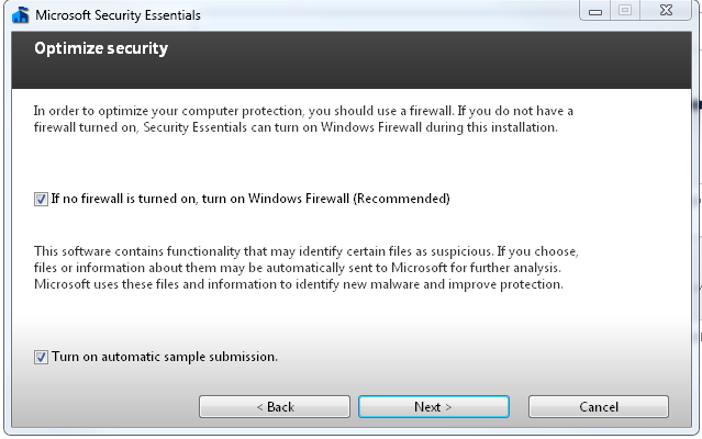 avast and microsoft security essentials conflict