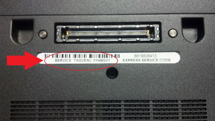 dell serial number lookup